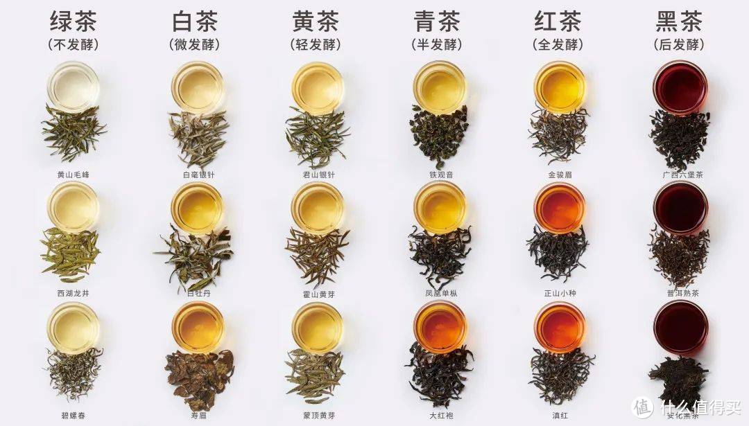 哪些因素影响茶叶中的咖啡因？常见茶类，咖啡因含量比较