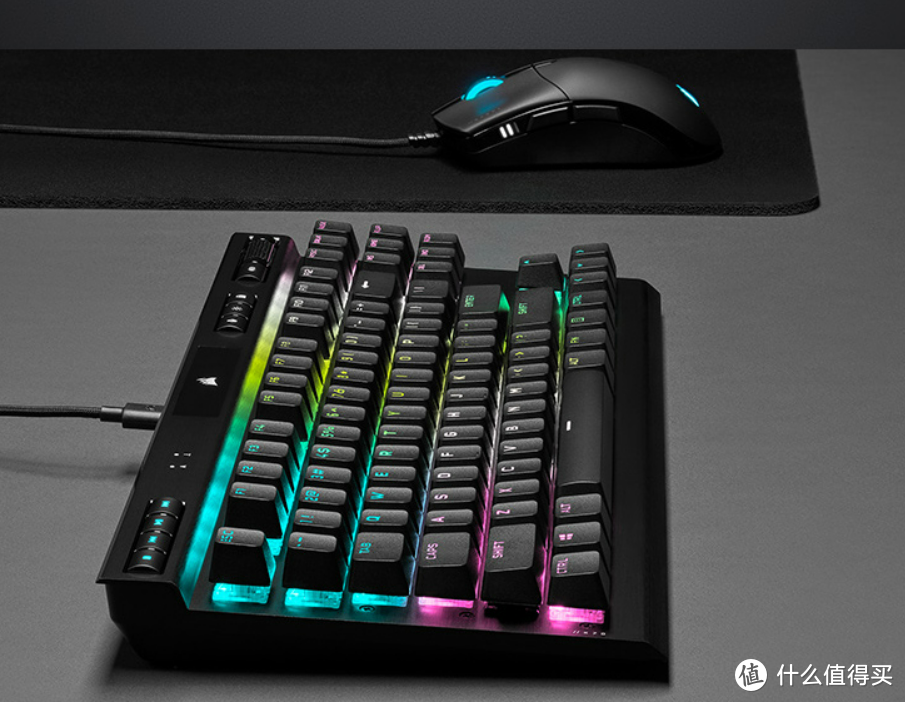 新老用户玩游戏的利器——美商海盗船K70 RGB TKL 光轴键盘