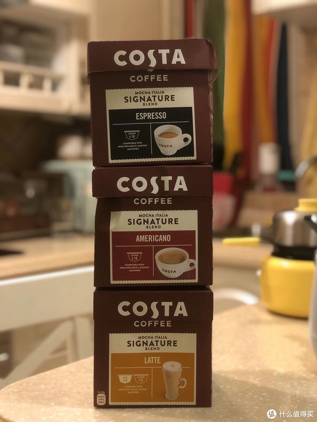 Costa全系列三款，意式，美式，拿铁
