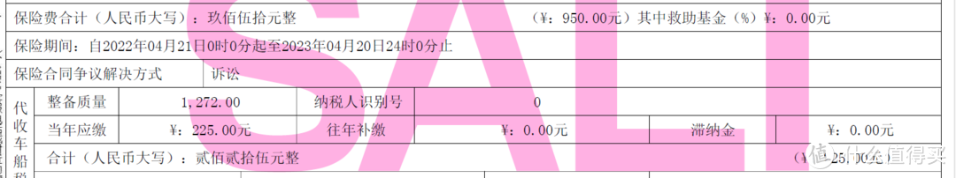 有这个950+225，4S店才会放车