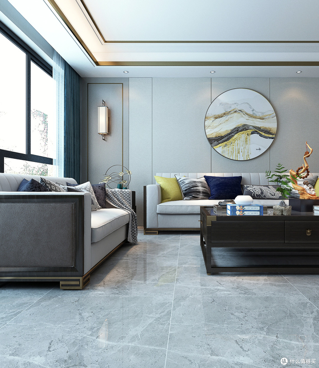 发现长沙一对夫妻的新家装修现代中式很美全屋没有一丝俗气