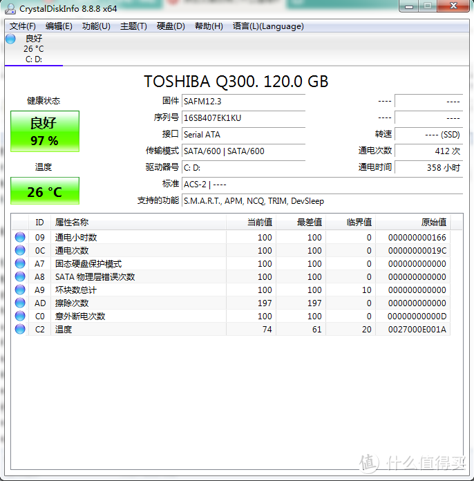 老笔记本电脑更换固态硬盘 掉盘王东芝Q300能战否？