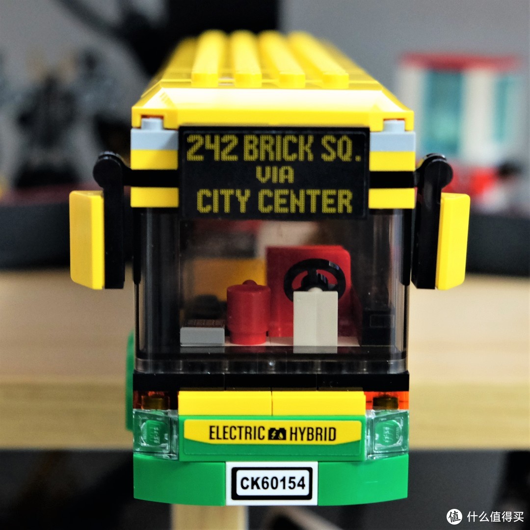 城市交通必不可少——LEGO 乐高城市系列 60154 公交车站