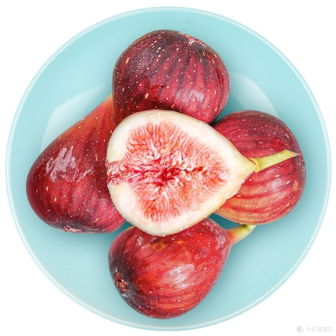 水果测评篇一 这么新鲜无花果红紫皮现摘现发1斤试吃 新鲜水果 什么值得买