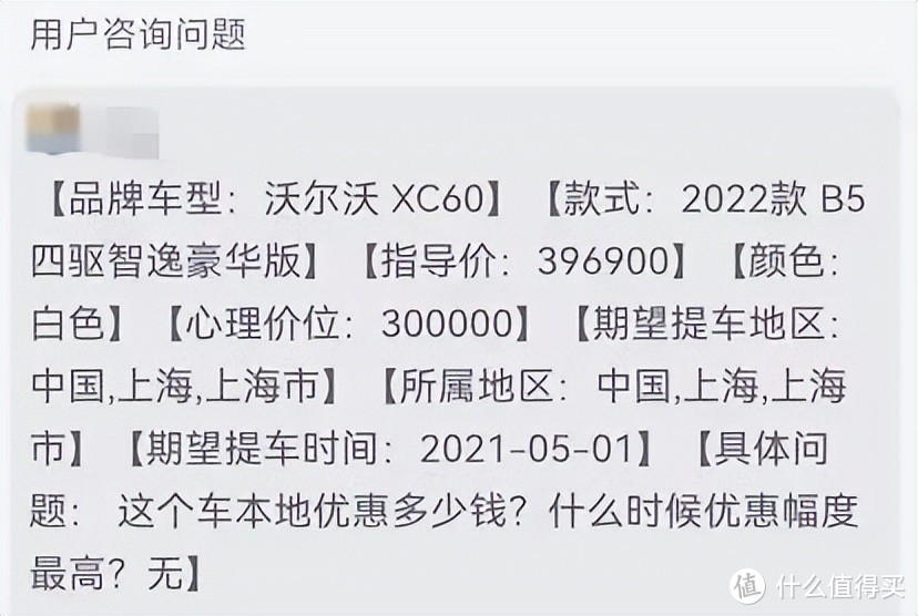 5月车fans付费咨询特别篇：XC60优惠11万，ID.4差价2万+