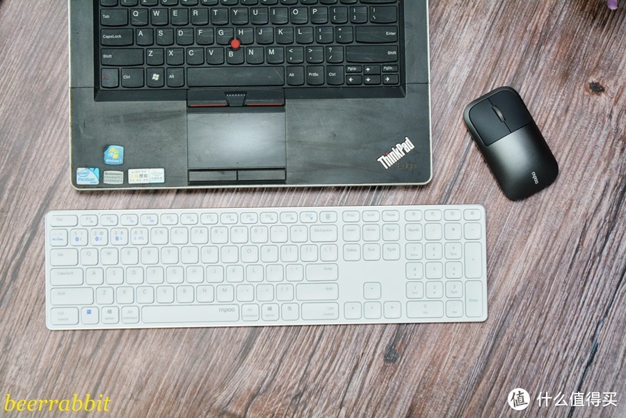 无线、轻便、静音的办公选择 雷柏E9550G多模无线刀锋键盘+M700多模式无线鼠标分享