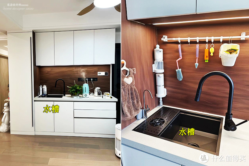 餐边柜内的水槽