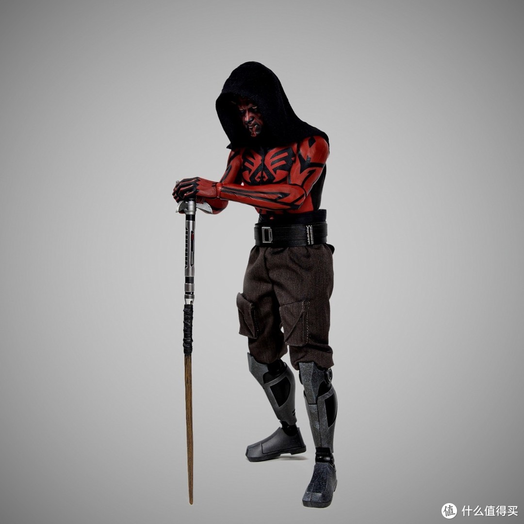 隐匿幕后的黑暗老大、花脸西斯的第三个形态，HotToys DX18《游侠索罗》版达斯·摩尔1/6比例可动人偶