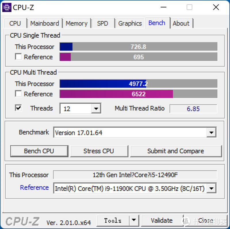 千元级游戏王者，Intel i5 12490F评测分享