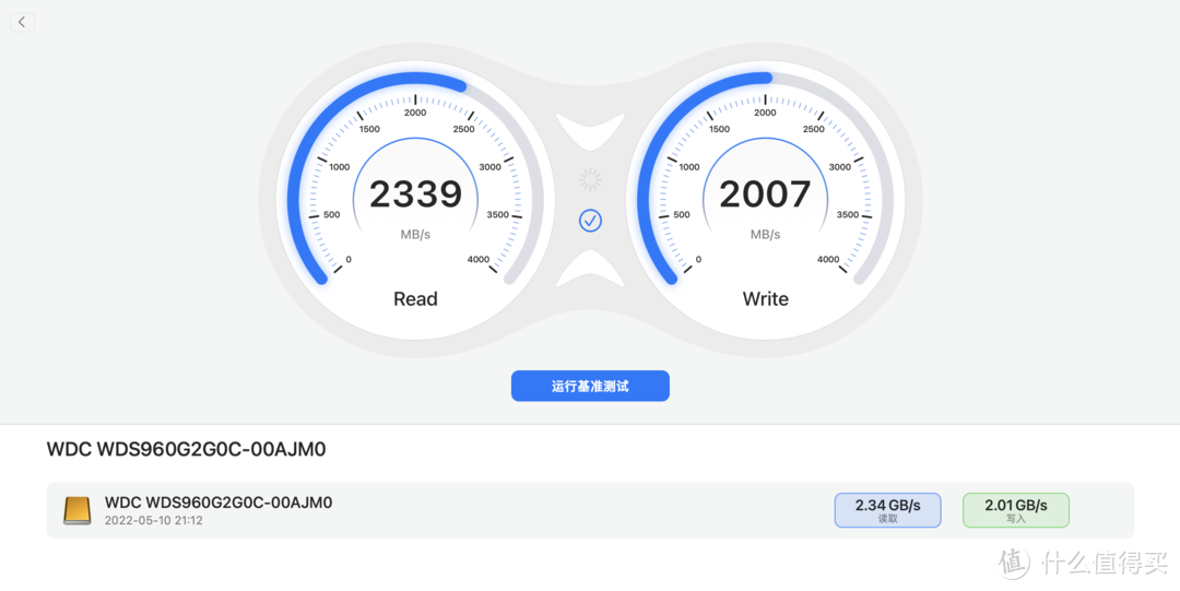 WD SN350 960GB 绿盘用USB 4.0硬盘盒测读写速度体验怎么样？分别测Win11+雷电4和macOS12+雷电3下的读写速度