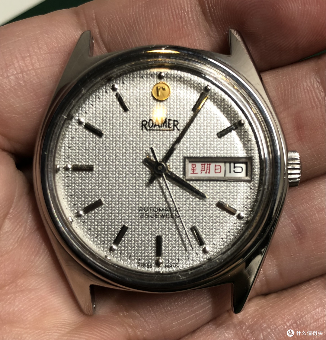瑞表鉴赏之罗马手表28362机芯保养
