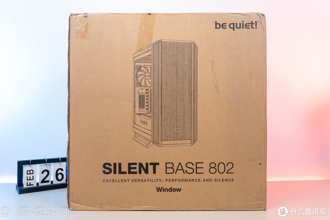 安静低调，体验五彩斑斓的黑、德商德静界Silent Base 802机箱 装机体验