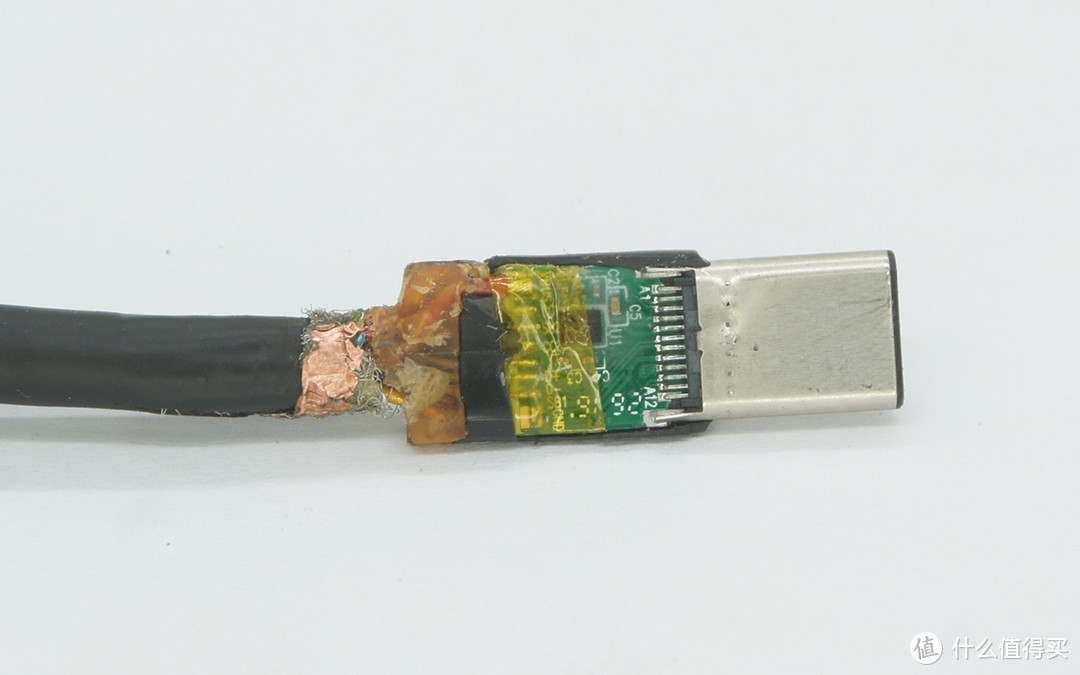 0.9米Anker Powerline II USB-C 转 USB-C 3.1 Gen 2 数据线拆解报告 USB3.1 GEN2 10G 全功能充电线4K 60HZ Emarker