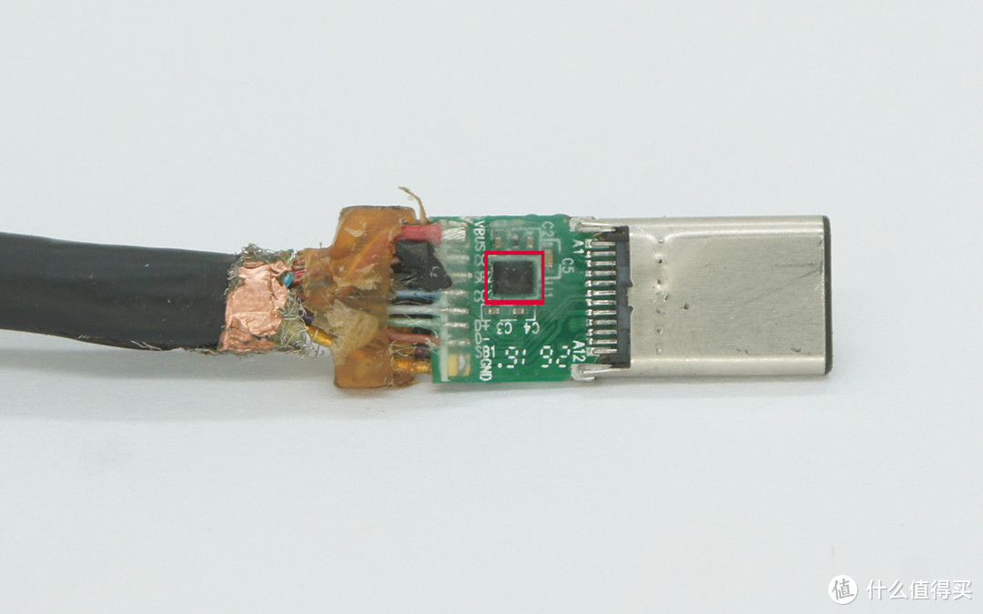 0.9米Anker Powerline II USB-C 转 USB-C 3.1 Gen 2 数据线拆解报告 USB3.1 GEN2 10G 全功能充电线4K 60HZ Emarker