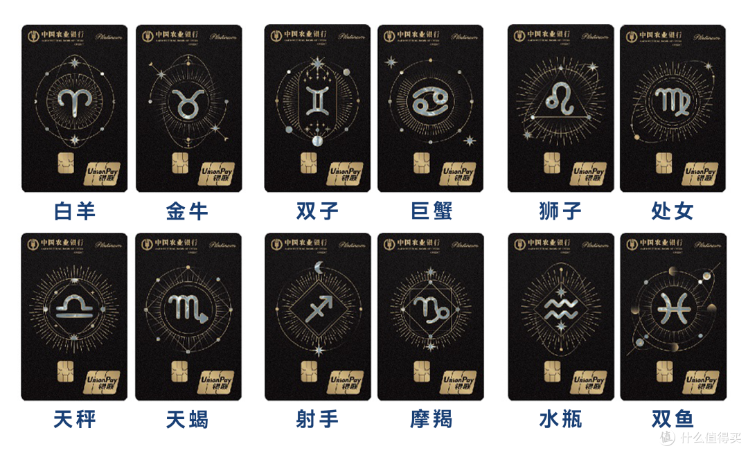 版本一:农业银行星座信用卡