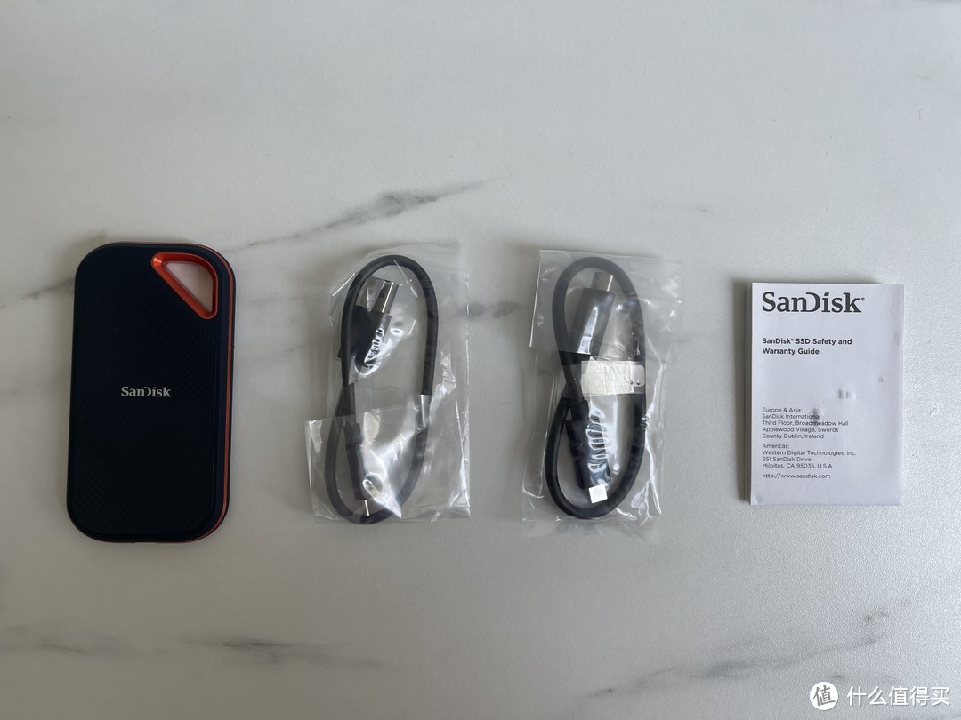 SanDisk 闪迪 至尊超极速移动固态硬盘 2TB 开箱分享