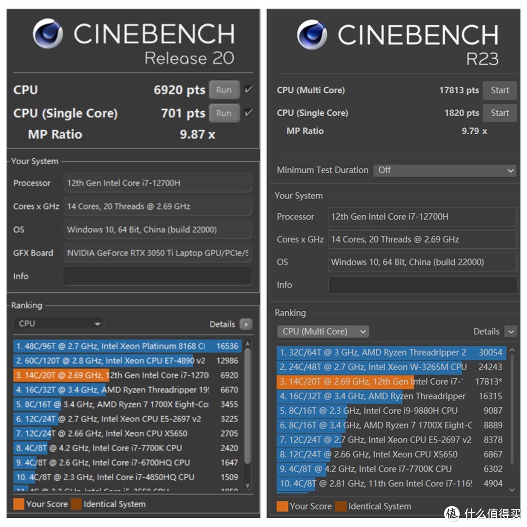 华硕天选3游戏本 i7-12700H + 3050Ti 体验