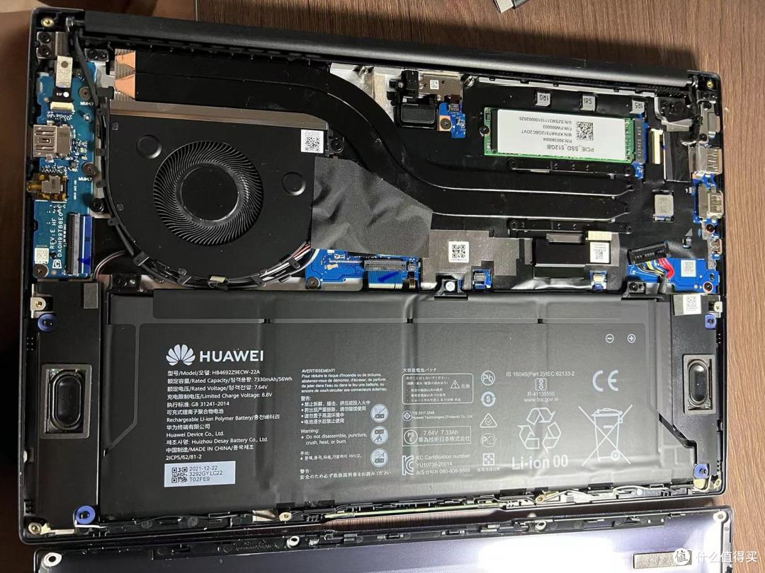 华为b3420本站第一晒单拆后盖