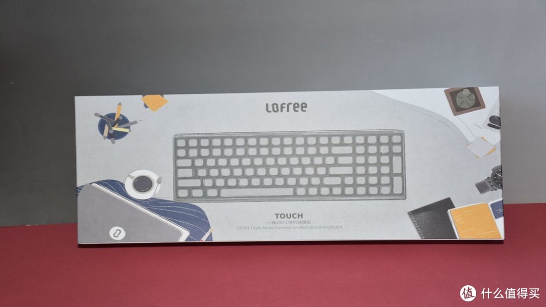 Lofree洛斐小翘水泥灰键盘上手体验：一款让男生心动的高端键盘
