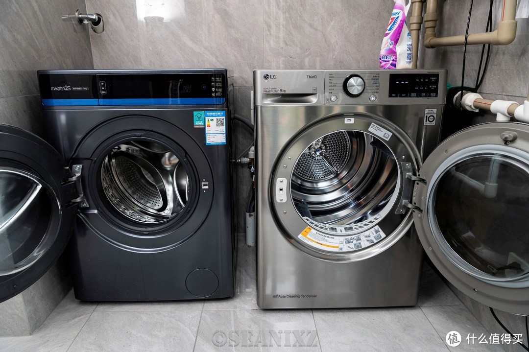 洗烘&分区一体的复式洗衣机实际效果怎么样？TCL 双子舱T300洗烘一体机 对比评测