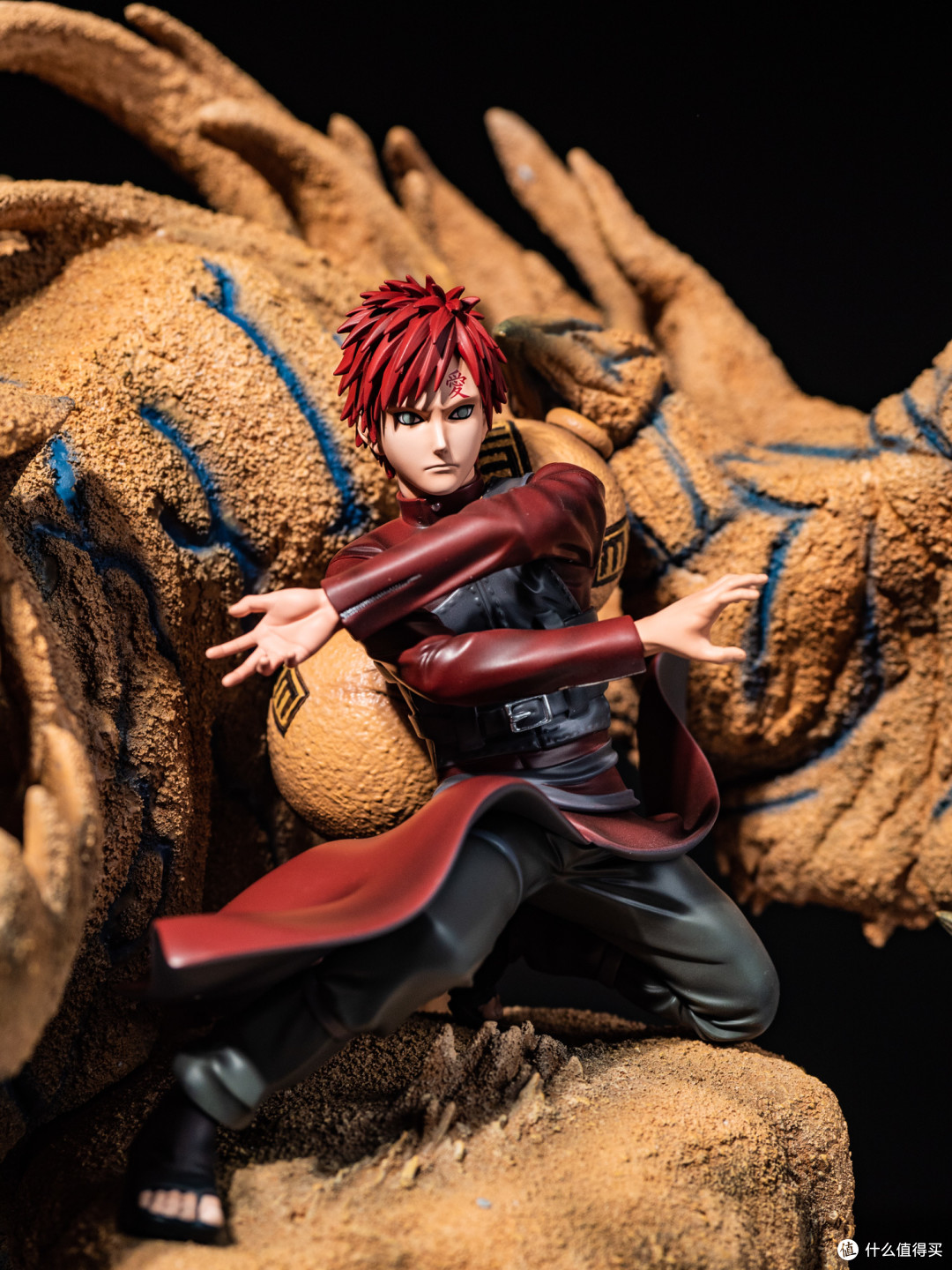 玩模总动员砂暴之我爱罗集美殿堂正版授权我爱罗16雕像开箱