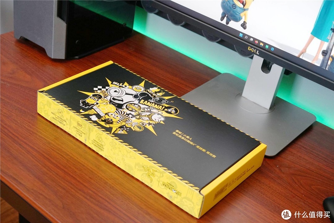 雷蛇小黄人限定款键鼠套装分享-值得买