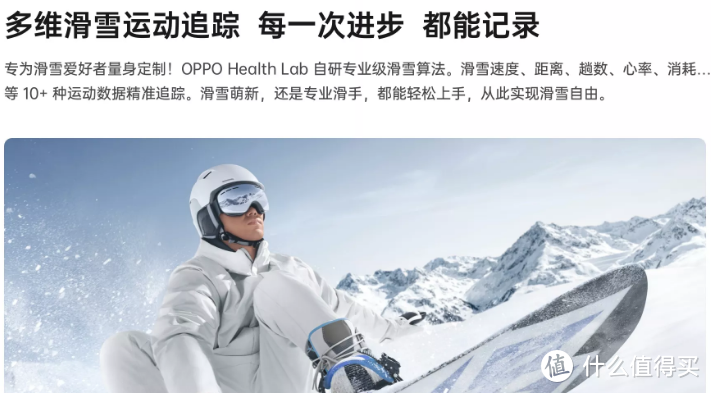 OPPO Watch 2的定制滑雪算法