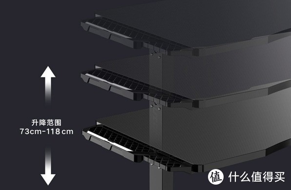 傲风新品升降桌，一款可DIY的RGB电竞升降桌，圆弧设计不顶腹