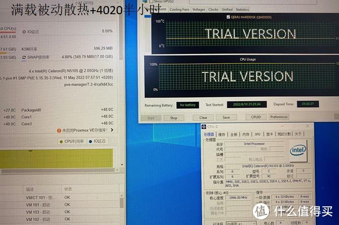 4020满载半小时cpu48°