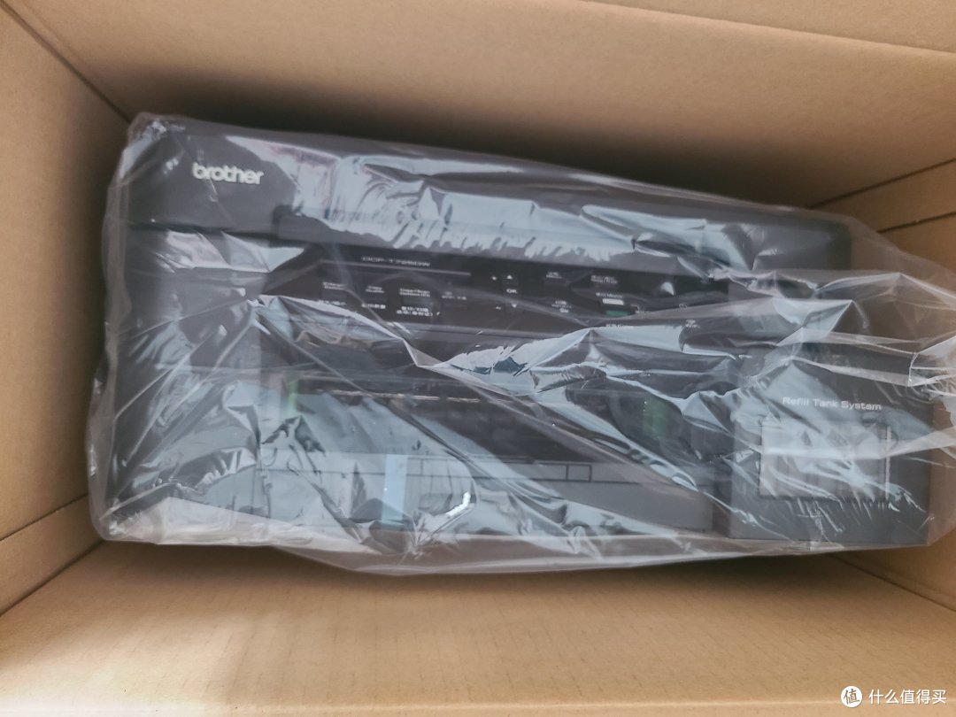 兄弟dcpt725dw打印机开箱