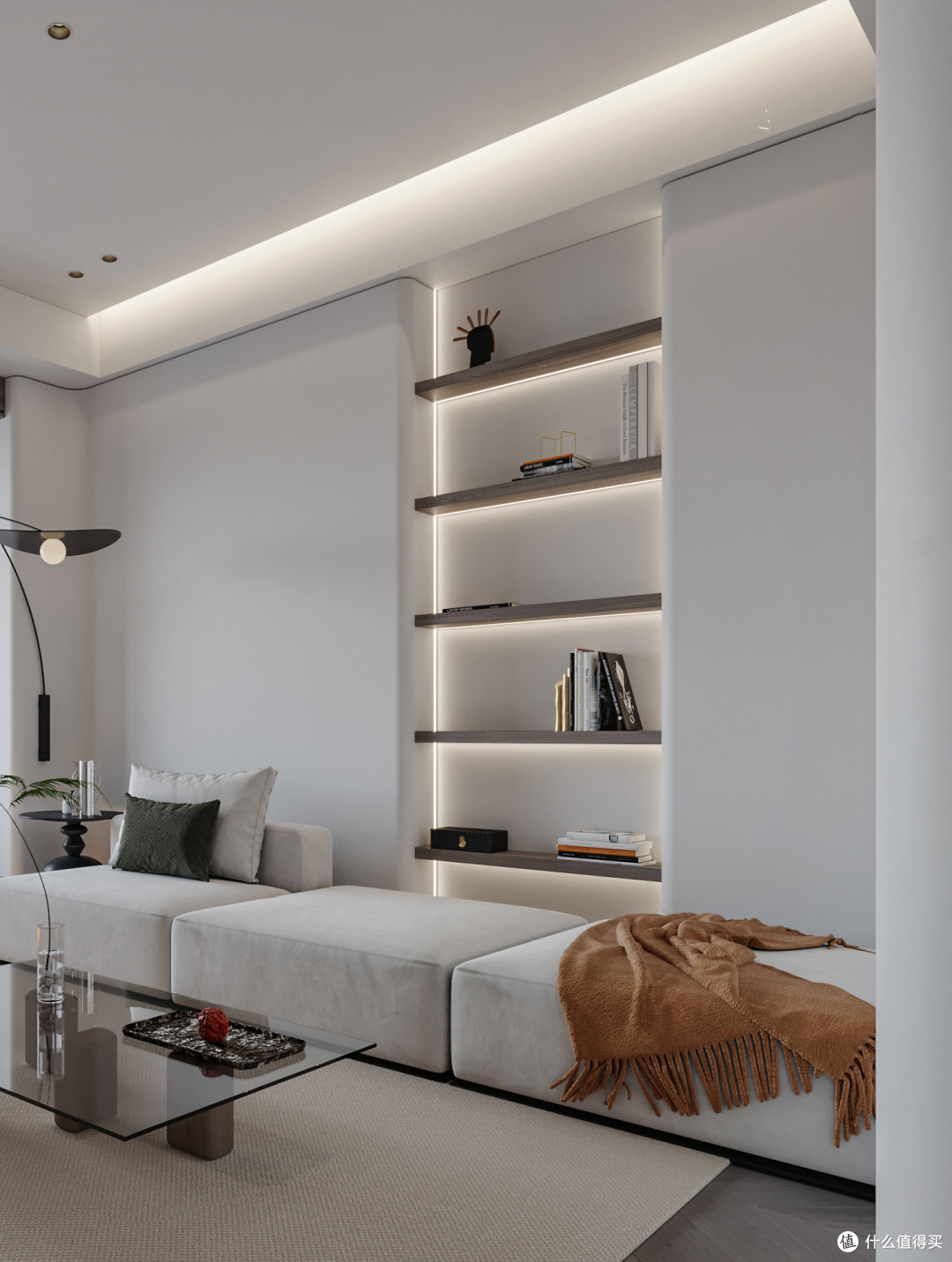 暗藏灯带怎么设计三