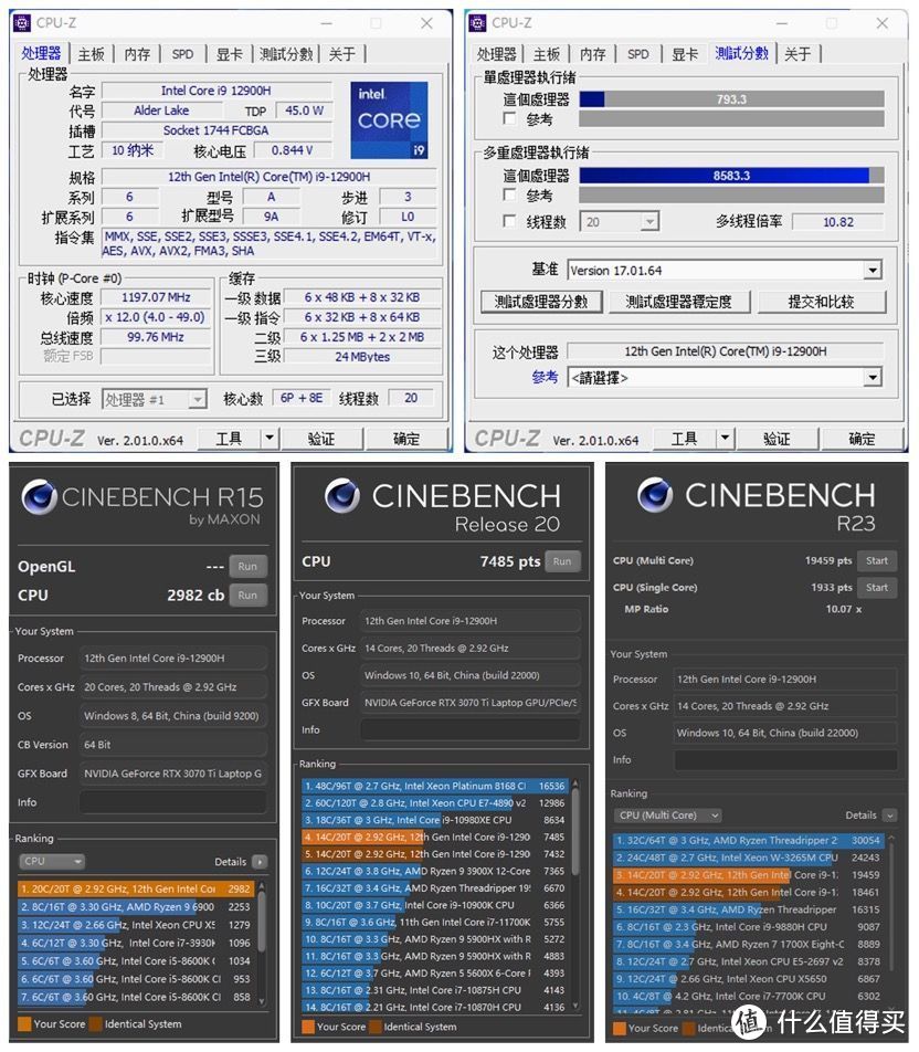 英特尔酷睿 i9-12900H + RTX 3070 Ti 水冷超频游戏本到底有多强？机械师星辰 17 测评详解