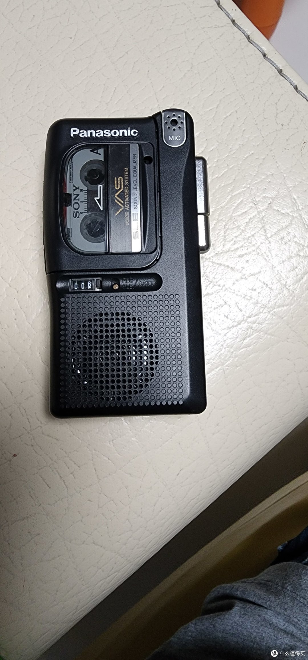 晒晒n年前的松下录音机_录音机_什么值得买