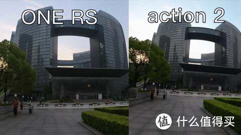 硬核对比：画质党运动相机的选择——insta 360 ONE RS 一英寸版还是大疆action2？