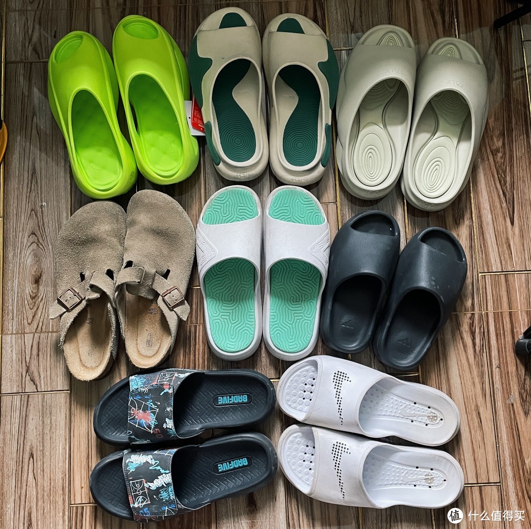 5千字购后分享，“内卷的”9种热门拖鞋应该怎么选？