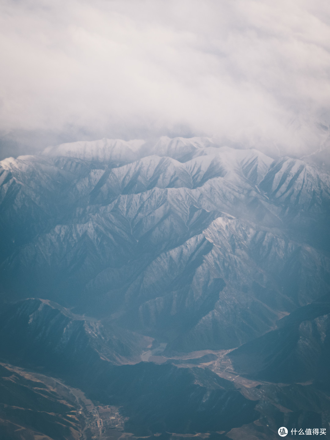 特别特别像水墨山水画的一张航拍图