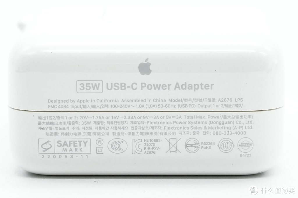 拆解报告：Apple苹果原装35W双C口快充充电器A2676