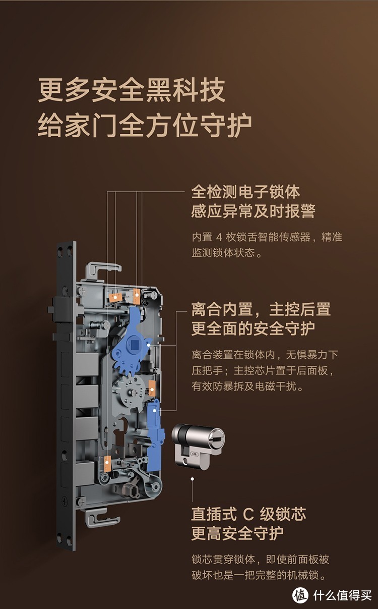 小米智能门锁1S，对手指会掉皮的人不友好。