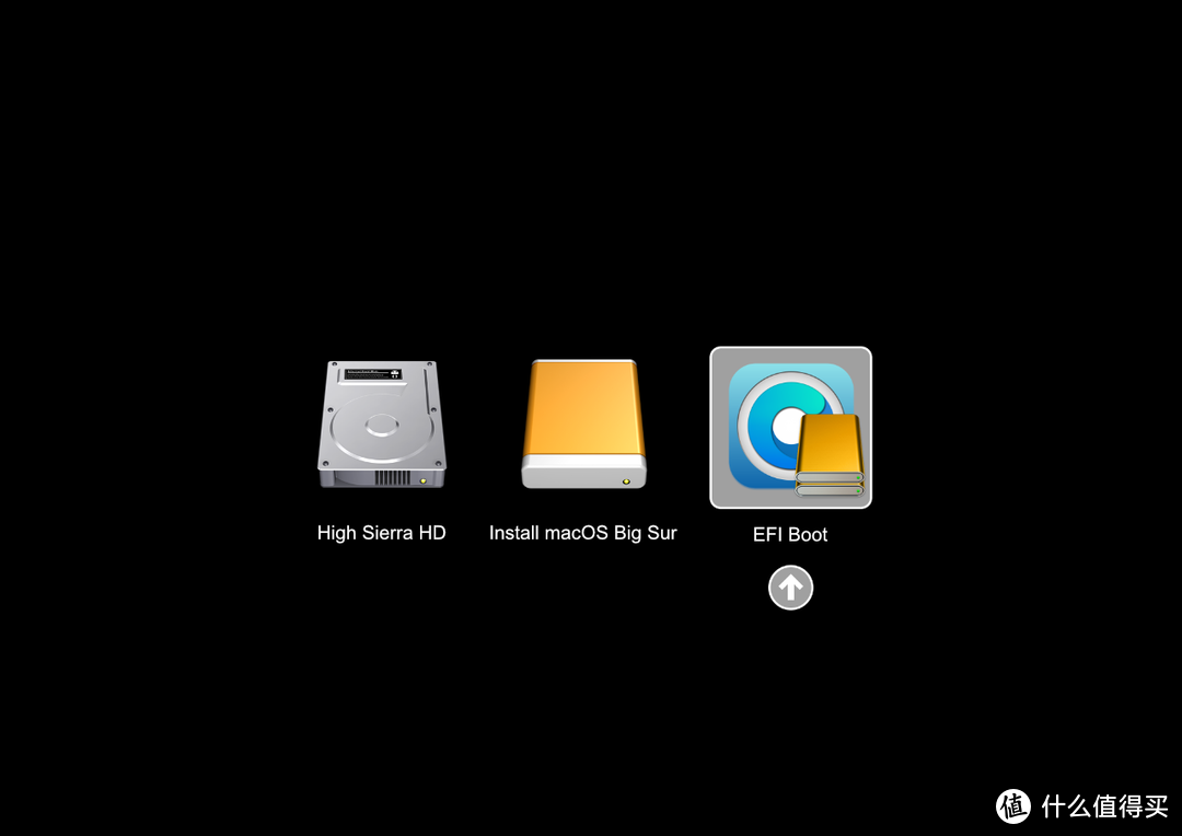 要先选择EFI Boot