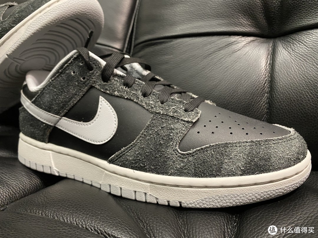 烟灰色斑马纹Nike Dunk Low Retro