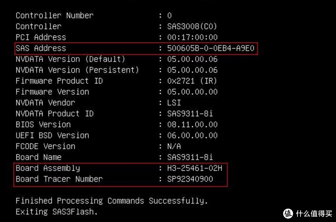 LSI SAS9311-8i阵列卡更新固件、刷新IT模式过程详解