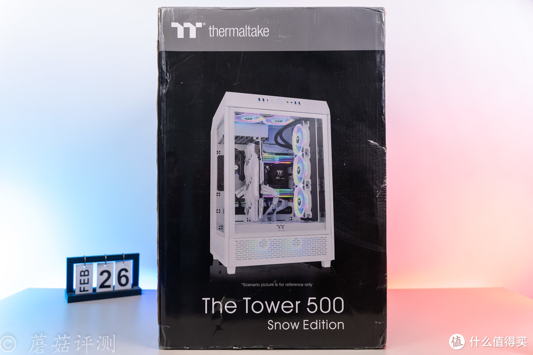 三面侧透，打造桌面“全景房”、Tt（Thermaltake）透视The Tower 500白色国际版机箱 评测