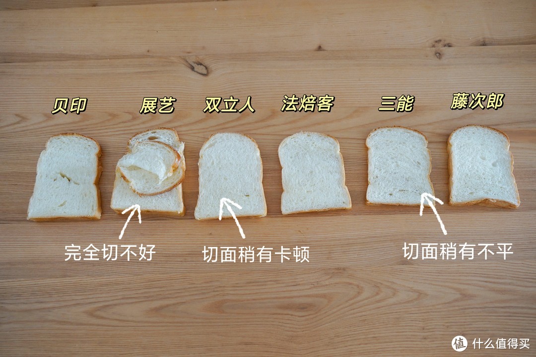 计划了几个月的面包刀评测来咯！6把面包刀评测对比，价格不同，究竟差别有多大？