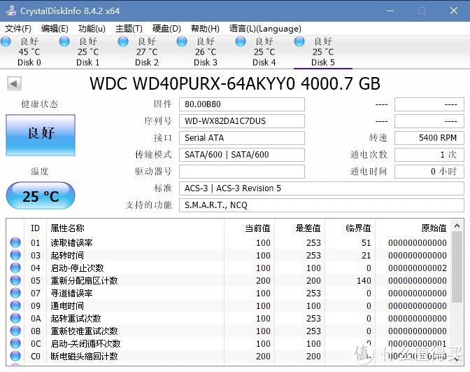 性价比高的垂直硬盘 入手西数紫盘4TB 