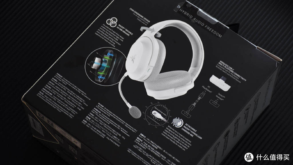 雷蛇梭鱼X头戴式游戏耳机：人体工学设计，7.1声道听声辨位