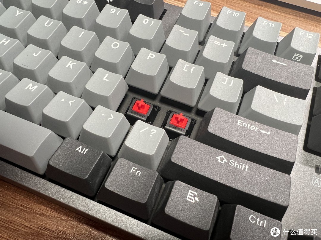 樱桃静音红轴款杜伽K320W三模机械键盘，桌面升级，颜值出众