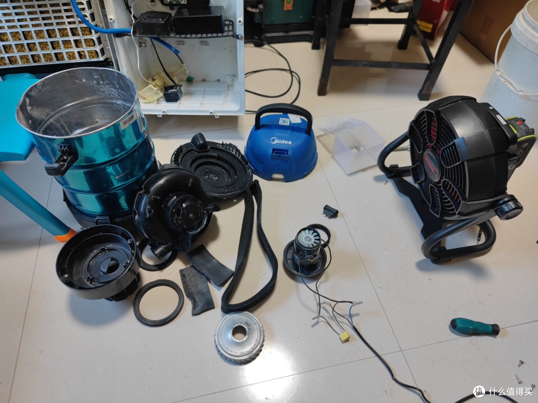 使用两年的吸尘器吸尘还是吹尘美的t2l121a吸尘器拆机清洗