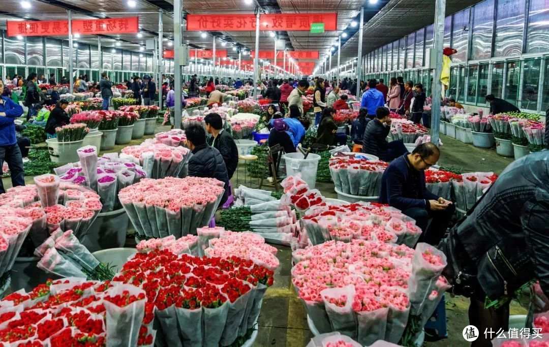 全亚洲最大的鲜花市场,是仅次于荷兰阿尔斯梅尔的世界第二大花卉市场