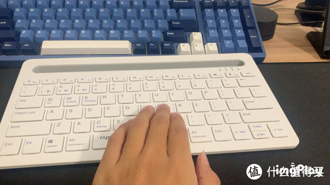 移动办公神仙配件—雷柏XK100蓝牙键盘