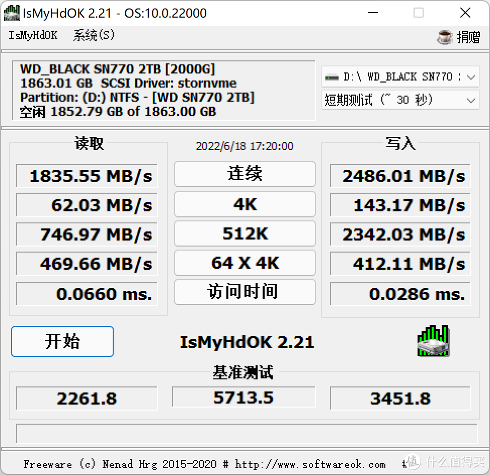 奥睿科首款红板USB4.0硬盘盒抢先使用，打造低成本的极速传输介质：WD BLACK SN770 2TB测速体验如何？